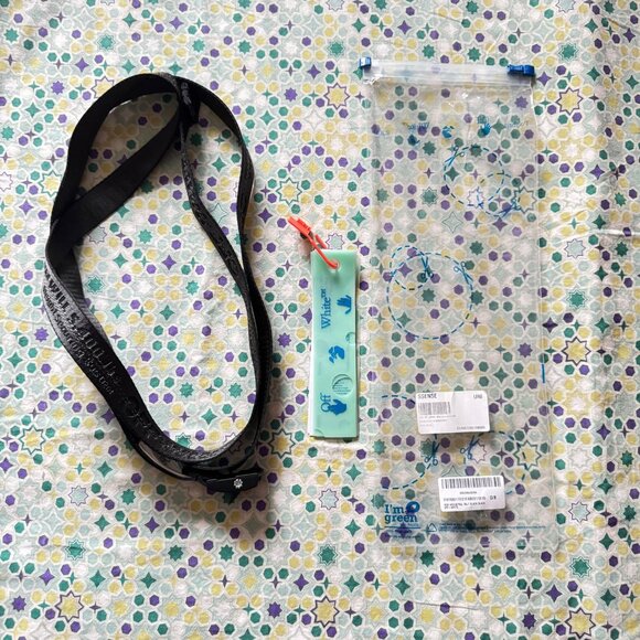 NWT OFF-WHITE Mini Logo Industrial Belt Black - Picture 5 of 13